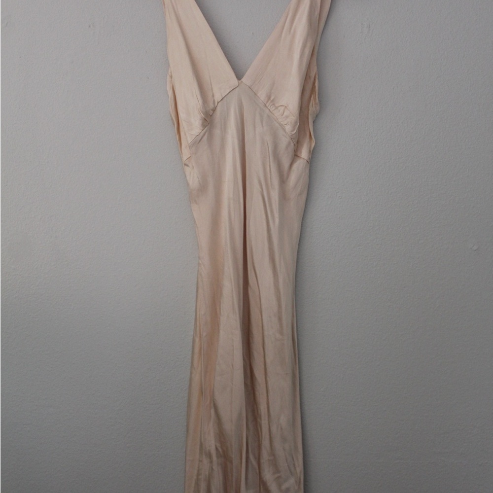 PRINCESS POLLY Formal Champagne Dress